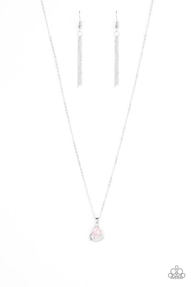 Paparazzi Necklace ~ Turn On The Charm - Pink