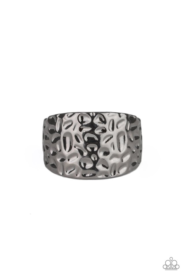 Hammerhead - Black - Paparazzi Ring Image