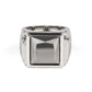 All About the Benjamins - Silver - Paparazzi Ring Image