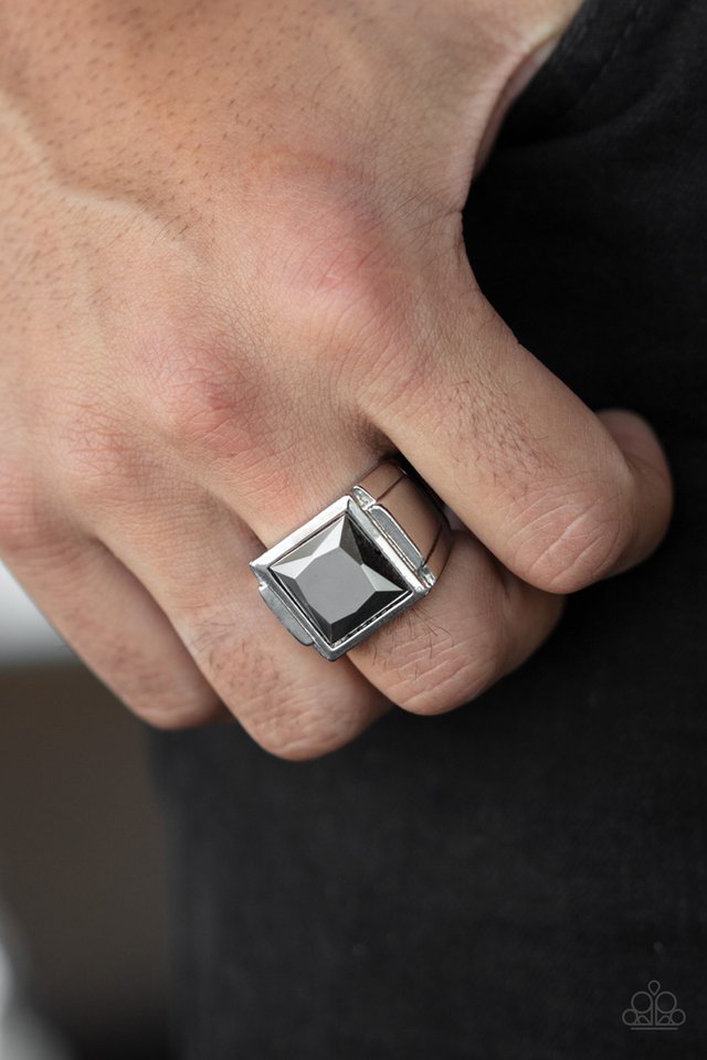 All About the Benjamins - Silver - Paparazzi Ring Image