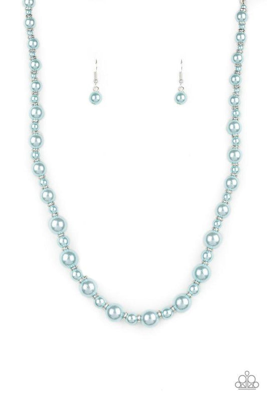 Paparazzi Necklace ~ Pearl Heirloom - Blue