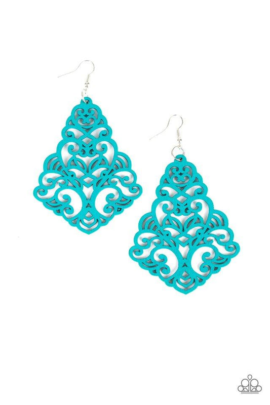 Paparazzi Earring ~ Powers of ZEN - Blue