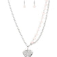 Paparazzi Necklace ~ Forever In My Heart - Pink