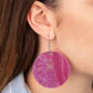 Paparazzi Earring ~ Cosmic Rainbow - Multi Pink