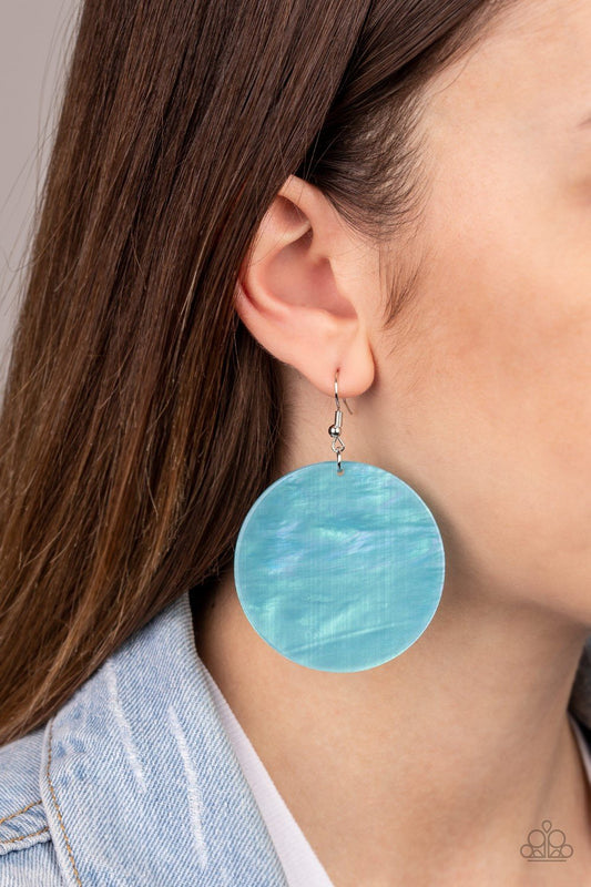 Paparazzi Earring ~ Cosmic Rainbow - Multi Blue