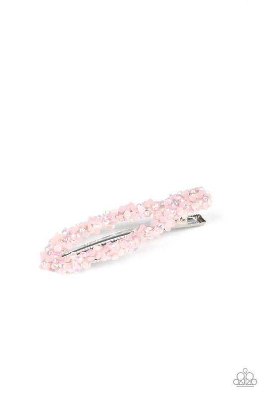Paparazzi Hair Accessories ~ Dusted In Dazzle - Pink