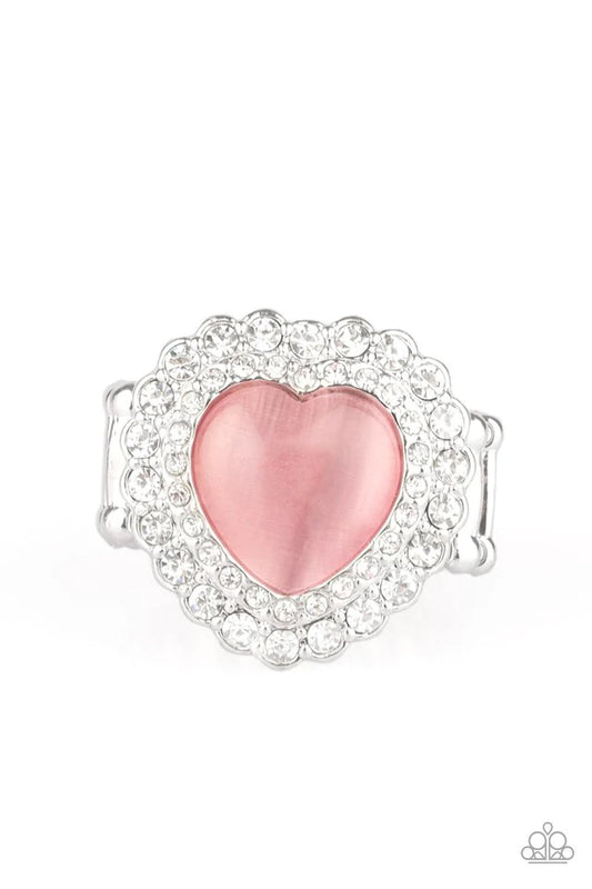 Anillo Paparazzi ~ Lustre encantador - Rosa