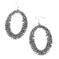 Radical Razzle - Silver - Paparazzi Earring Image