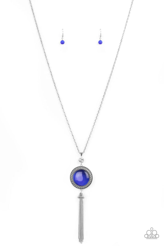 Paparazzi Necklace ~ Serene Serendipity - Blue