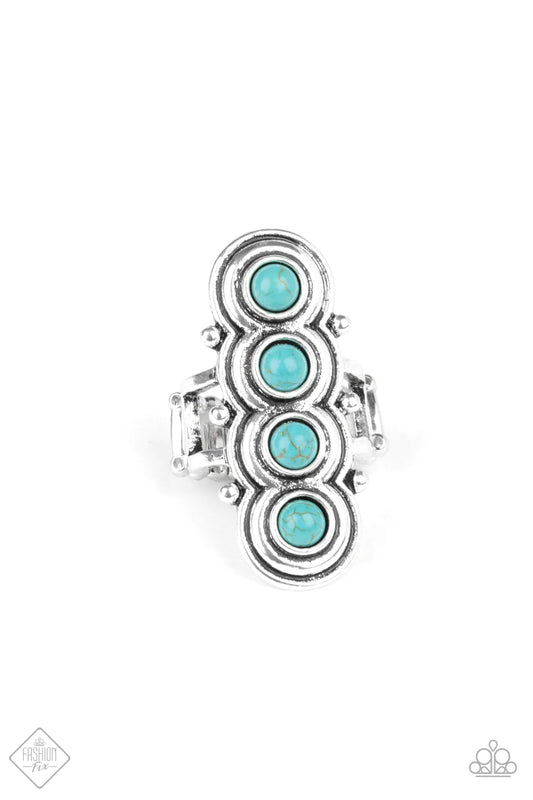 Paparazzi Ring ~ Terra Trinket - Blue