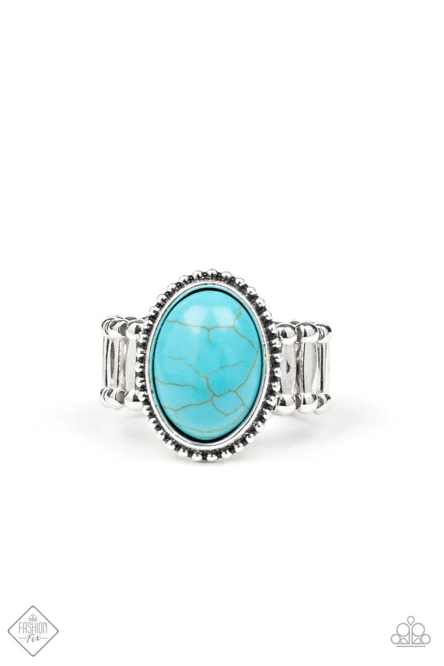 Anillo Paparazzi ~ Desiertos abundantes - Azul