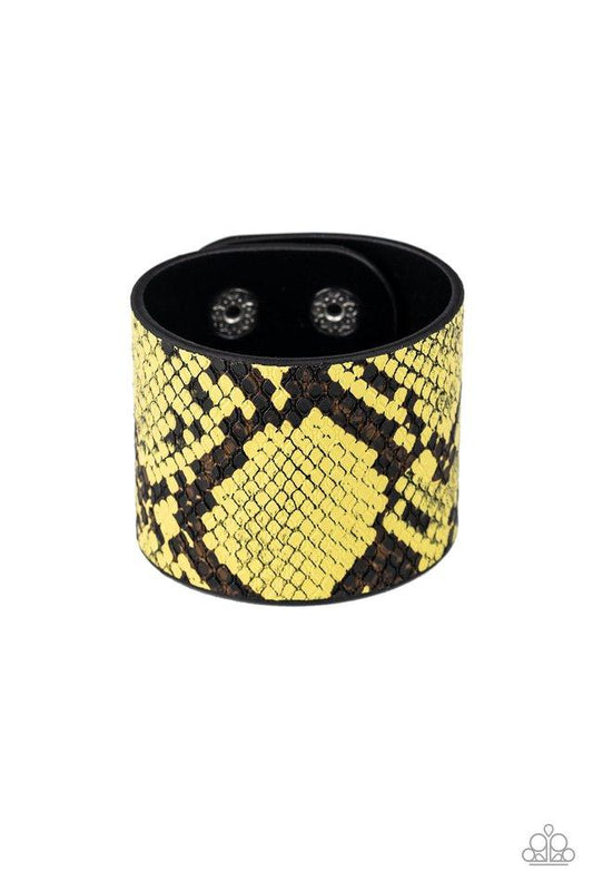 Paparazzi Bracelet ~ The Rest Is HISS-tory - Yellow
