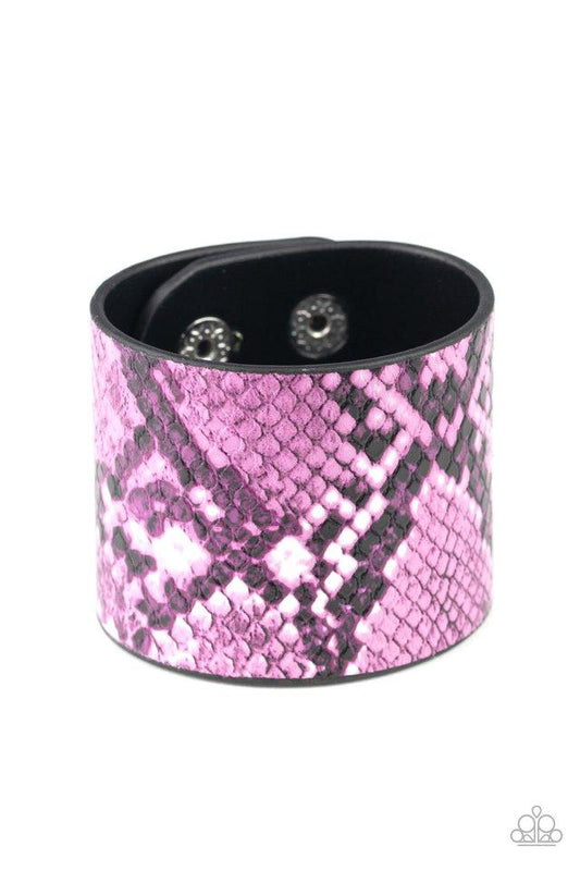 Paparazzi Bracelet ~ The Rest Is HISS-tory - Purple