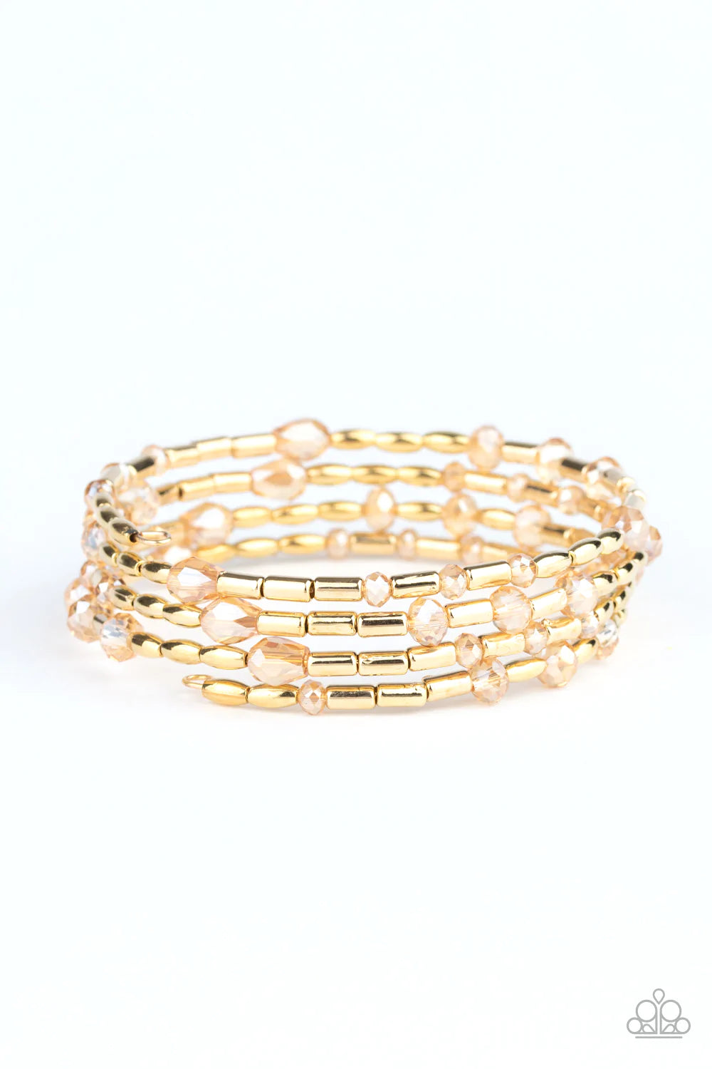 Paparazzi Bracelet ~ Regal Remix - Gold