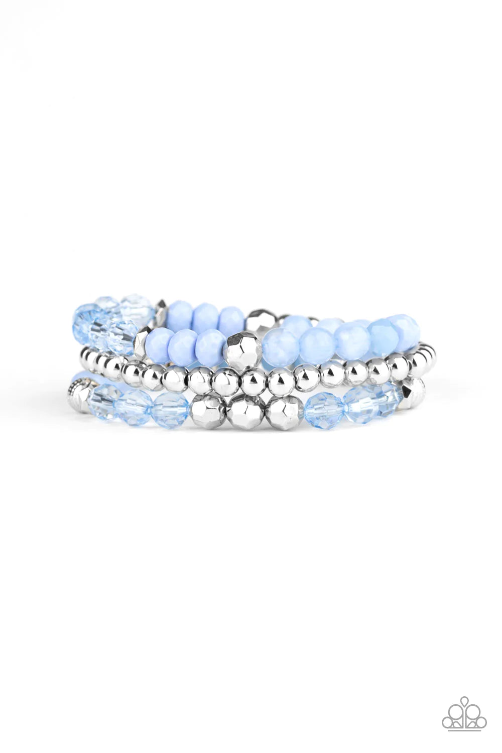 Paparazzi Bracelet ~ Sugary Shimmer - Blue