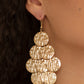 Paparazzi Earring ~ Uptown Edge - Gold