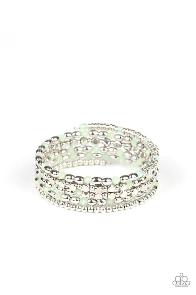 Paparazzi Bracelet ~ Malibu Mojito - Green