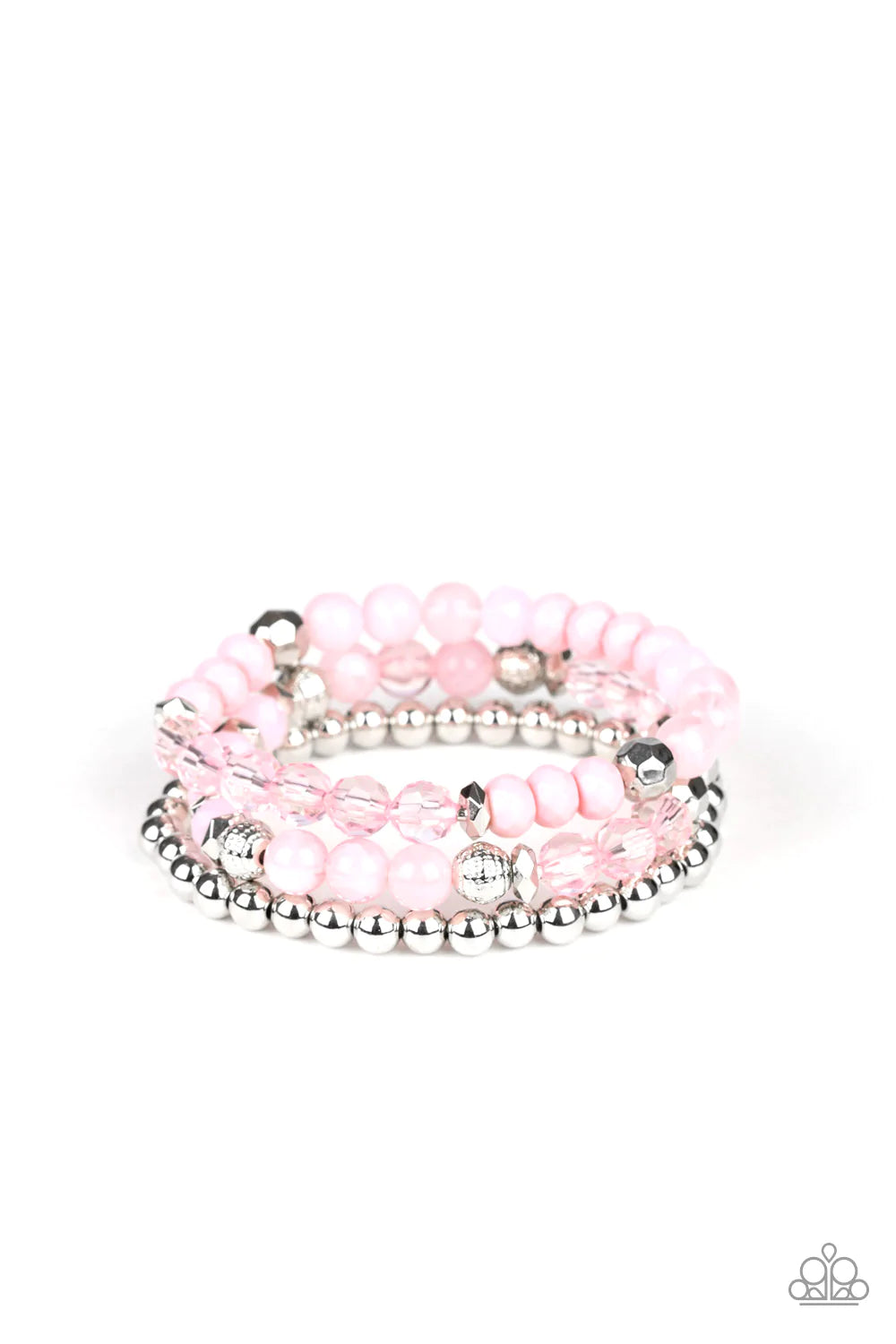 Paparazzi Bracelet ~ Sugary Shimmer - Pink