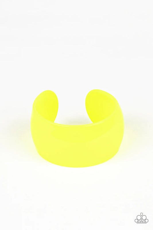 Paparazzi Bracelet ~ Fluent in Flamboyance - Yellow