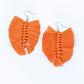 Paparazzi Earring ~ Knotted Native - Orange