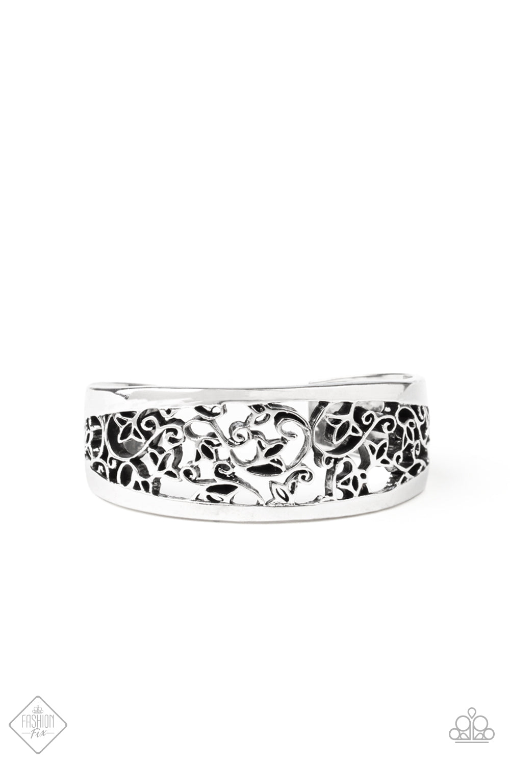 Pulsera Paparazzi ~ Vine Garden - Plata