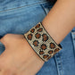 Paparazzi Bracelet ~ Cheetah Couture - Brown