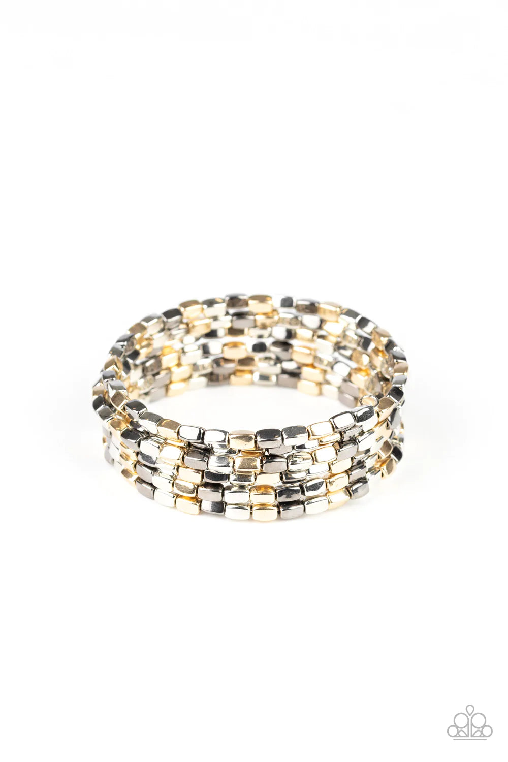 Paparazzi Bracelet ~ Stunningly Stacked - Multi