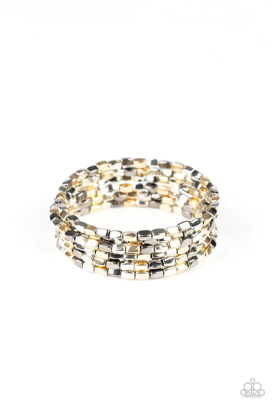 Paparazzi Bracelet ~ Stunningly Stacked - Multi