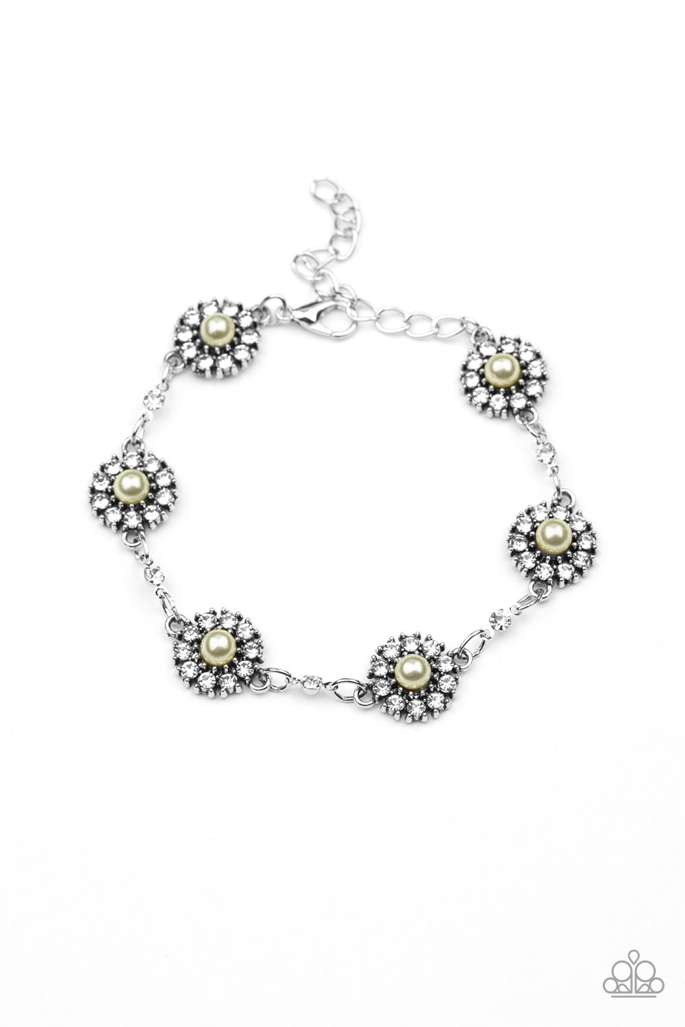 Paparazzi Bracelet ~ Garden Flower Grandeur - Yellow