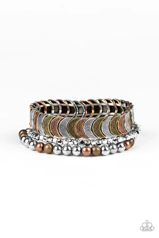 Pulsera Paparazzi ~ LAYER It On Me - Multi