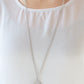 Paparazzi Necklace ~ Locked in Love - Blue