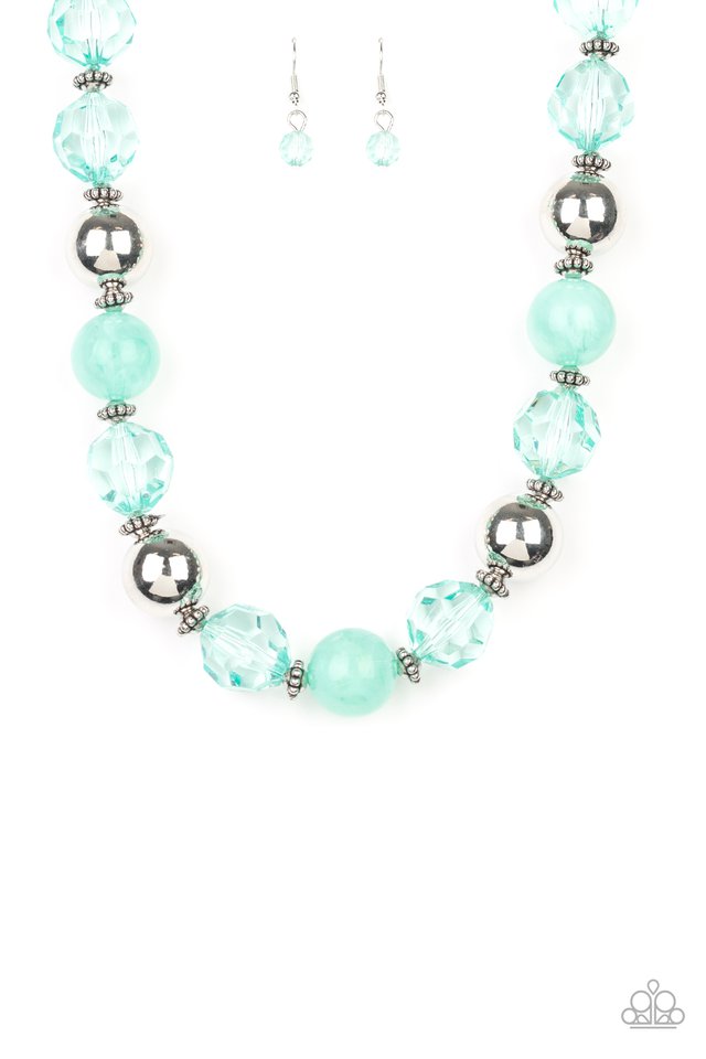 Very Voluminous - Green - Paparazzi Necklace Image