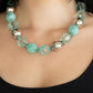 Very Voluminous - Green - Paparazzi Necklace Image