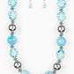 Very Voluminous - Blue - Paparazzi Necklace Image