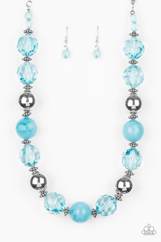 Very Voluminous - Blue - Paparazzi Necklace Image