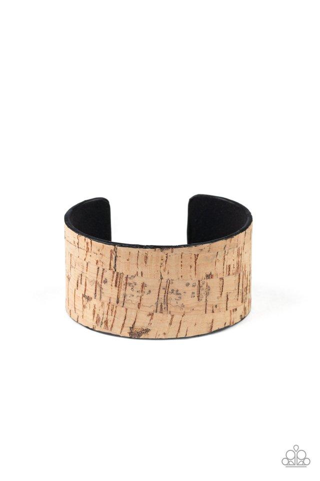 Paparazzi Bracelet ~ Cork Couture - Brown