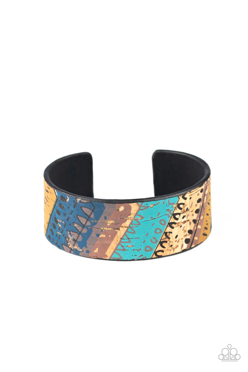 Pulsera Paparazzi ~ Come Uncorked - Azul