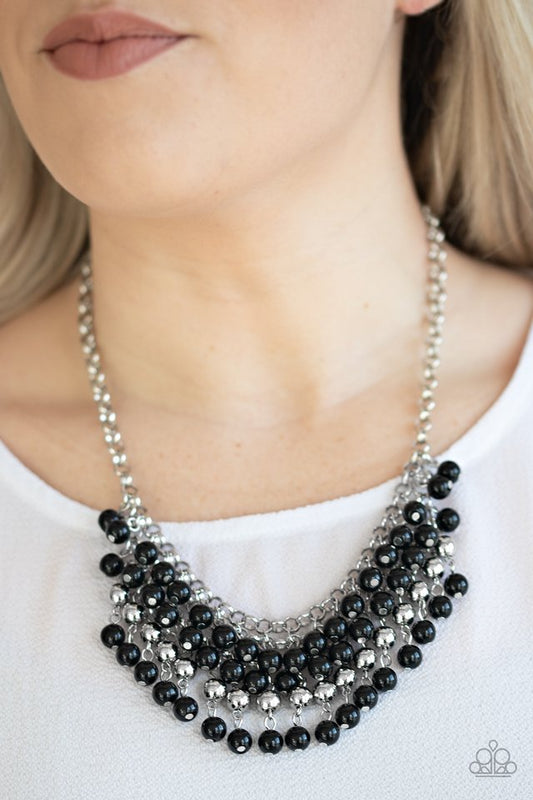 Jubilant Jingle - Black - Paparazzi Necklace Image