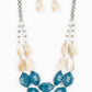 Paparazzi Necklace ~ Seacoast Sunset - Blue