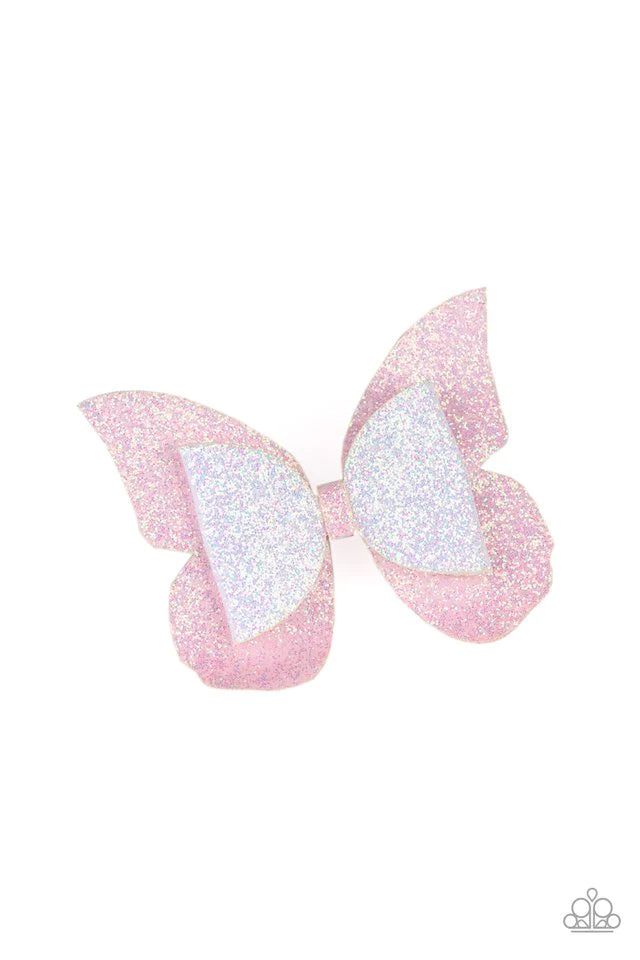 Accesorios para el cabello de Paparazzi ~ Ramo de mariposas - Rosa