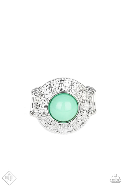 Paparazzi Ring ~ Treasure Chest Shimmer  - Green