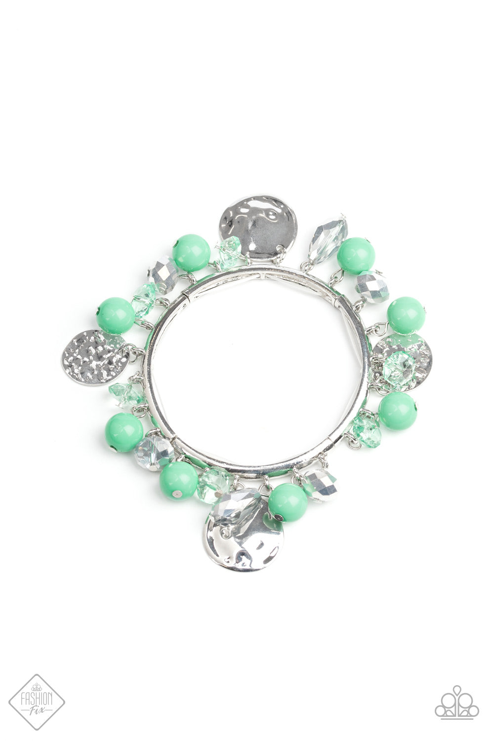 Pulsera Paparazzi ~ Tesoro encantador - Verde