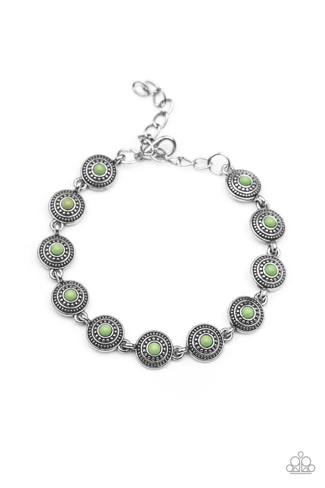 Paparazzi Bracelet ~ Cactus Paradise - Green