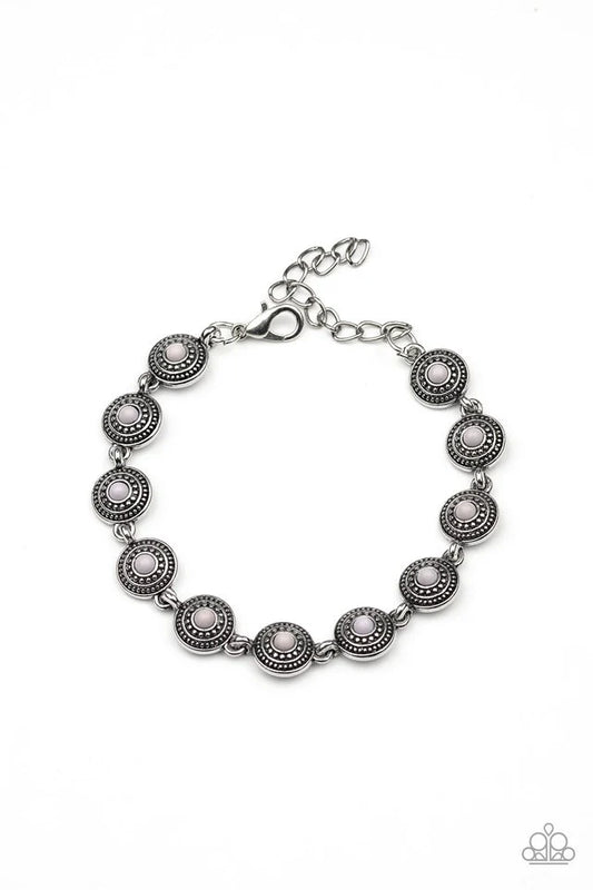 Paparazzi Bracelet ~ Cactus Paradise - Silver