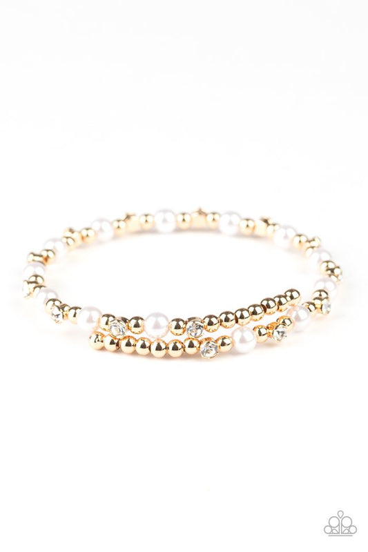 Decadently Dainty - Gold - Paparazzi Bracelet Image