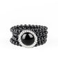 Paparazzi Bracelet ~ Top Tier Twinkle - Black