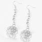 Paparazzi Earring ~ Spellbound Shimmer - White