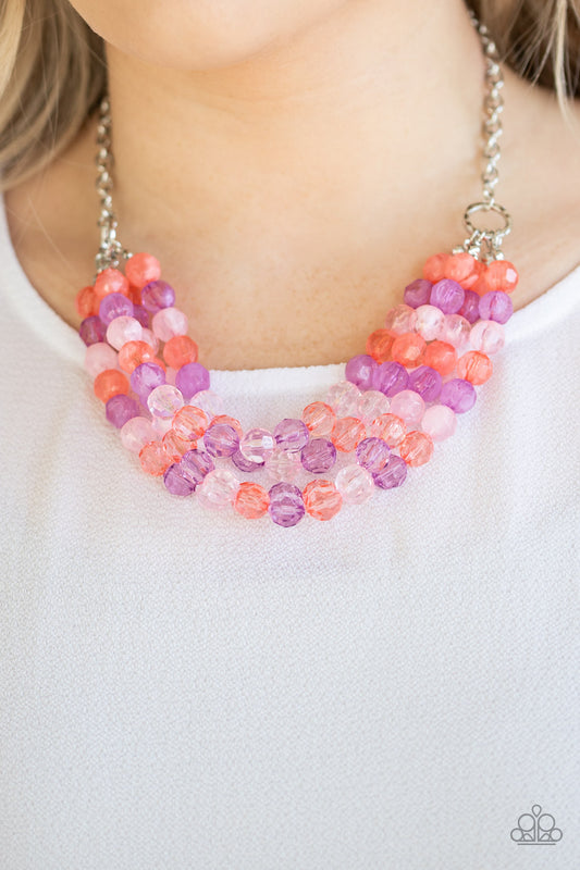 Paparazzi Necklace ~ Summer Ice - Multi