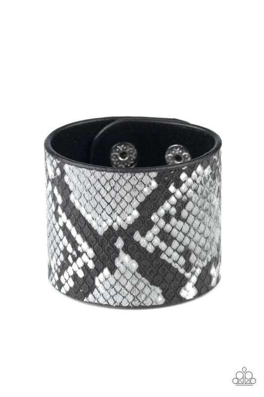 Pulsera Paparazzi ~ El resto es HISS-tory - Plata