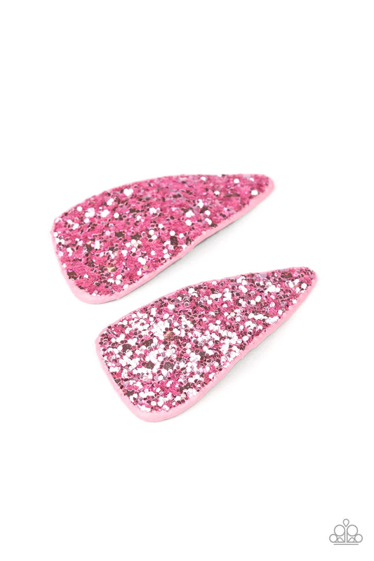 Paparazzi Hair Accessories ~ Squad Shimmer - Pink